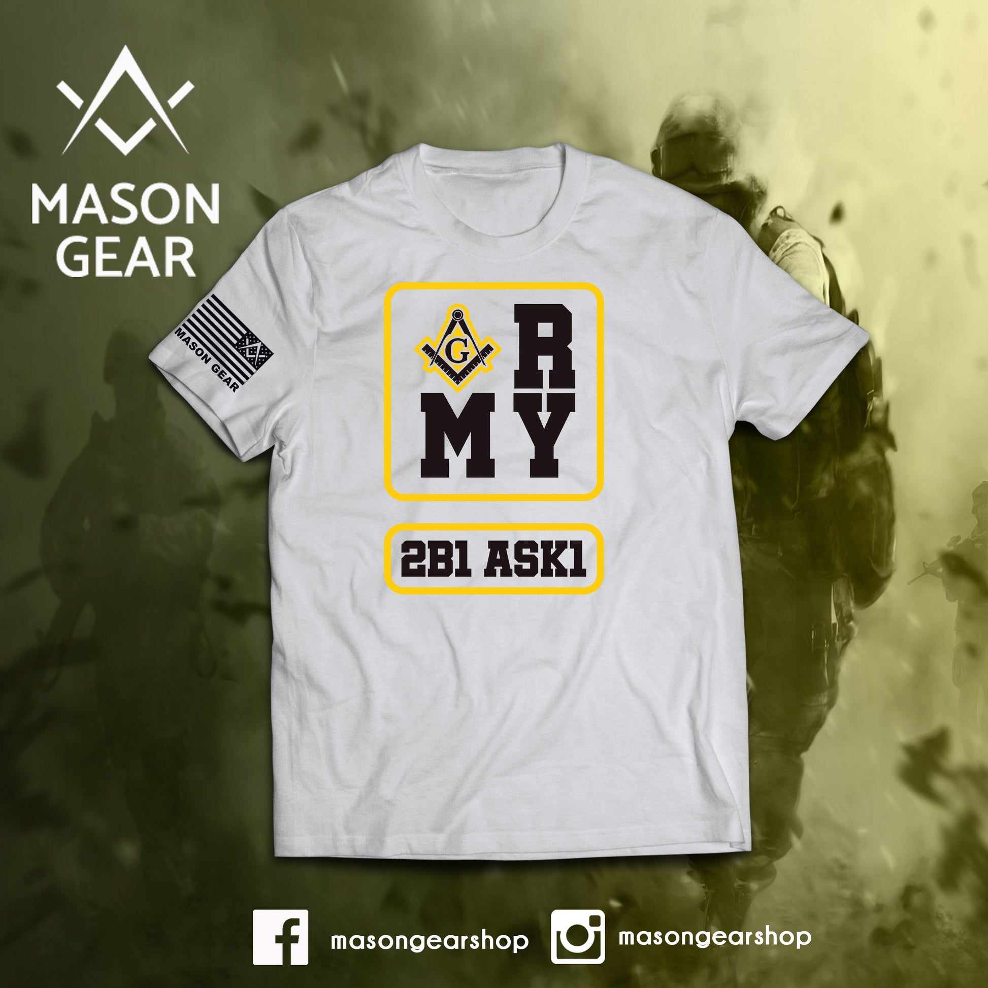 2b1ask1 - tshirt - Mason Gear Shop